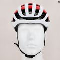 ABUS AirBreaker Fahrradhelm weiß und rot 86836 11