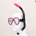 Aqualung Cub Combo Kinderschnorchelset Maske + Schnorchel schwarz/rosa SC3990002 12
