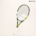 Babolat Pure Aero Junior 26 Kinder-Tennisschläger grau-gelb 140465 8