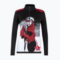 Thermoaktiver Sweatshirt Hoodie Damen Newland Snowdrop Half Zip black/red