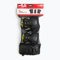 Satz Kinderschützer FILA FP Gears black/yellow 9