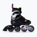Rollschuhe für Kinder FILA Wizy G black/yellow magenta 2