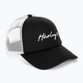 Hurley Icon Script Trucker schwarz/weiss Damen Baseballkappe