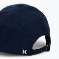 Herren Hurley Blank Canvas Baseballkappe navy 4