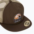 Herren Hurley Mavericks Trucker Samt braun Baseballkappe 3