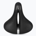 Sportourer Zeta Comfort Gel Flow schwarzer Fahrradsattel 3