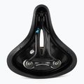 Sportourer Zeta Comfort Gel Flow schwarzer Fahrradsattel 4