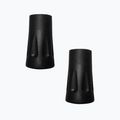 Aufsätze für Nordic Walking Stöcke GABEL Rubber Top Protector 5/34 2 Stück schwarz