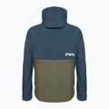 Herren Northwave Easy Out Softshell tiefblau / waldgrün Fahrradjacke 2