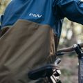Herren Northwave Easy Out Softshell tiefblau / waldgrün Fahrradjacke 10