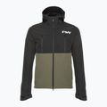Herren Northwave Easy Out Softshell Fahrradjacke waldgrün/schwarz