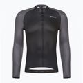 Herren Northwave Blade 4 LS Fahrradtrikot schwarz / dunkelgrau