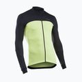Herren Northwave Force 2 Jersey FZ cooles Matcha/schwarzes Fahrrad Sweatshirt