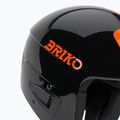 Kinder-Skihelm Briko Vulcano FIS 6.8 JR shiny black/orange 8