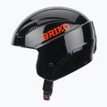 Kinder-Skihelm Briko Elias Jr shiny black/orange 3