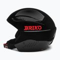 Kinder-Skihelm Briko Elias Jr shiny black/orange