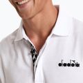 Herren Tennis-Poloshirt Diadora Statement weiß 102.176856 5