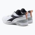 Damen Tennisschuhe Diadora Speed Blushield 5 AG weiß und schwarz DD-101.176941 3