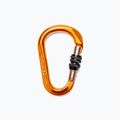 Grivel K6N Mega Screw Lock Karabinerhaken orange RSK6N