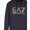 Herren EA7 Emporio Armani Zug Logo Serie Big Logo Hoodie armani blau 3