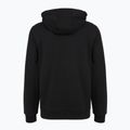 Herren EA7 Emporio Armani Zug Logo Serie Big Logo Hoodie schwarz 2