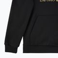 Herren EA7 Emporio Armani Zug Logo Serie Big Logo Hoodie schwarz 3