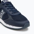 EA7 Emporio Armani Schwarz & Weiß Schnürsenkel navy / weiße Schuhe 7