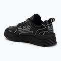 EA7 Emporio Armani Ace Runner Special dreifach schwarz / silberne Schuhe 3