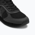EA7 Emporio Armani Schwarz & Weiß Schnürsenkel schwarz / Asphalt Schuhe 7