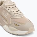EA7 Emporio Armani Ace Runner New Zement / Mandelmilch / Licht Gold Schuhe 7