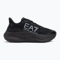 EA7 Emporio Armani Wave Cracking voll schwarz / Silber Schuhe 2