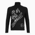 Herren EA7 Emporio Armani Mountain Apres Ski Stickerei gestrickter Pullover