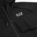 Herren Emporio Armani EA7 Zug Logo Serie Extended Logo Hoodie Fz schwarz / weiß 5