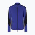 Herren EA7 Emporio Armani Ski Kitzbühel Power Stretch Colorblock T-Top Fz clematis blau Sweatshirt