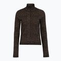 Damen-Set Funktionsunterwäsche EA7 Emporio Armani Ski Jacquard Knitted fancy brown animal print 3