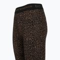 Damen-Set Funktionsunterwäsche EA7 Emporio Armani Ski Jacquard Knitted fancy brown animal print 9