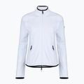 Damen-Ski-Sweatshirt EA7 Emporio Armani Ski Cortina Powerstretch Fz weiß