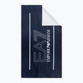 Handtuch EA7 Emporio Armani Water Sports Active navy blue w/white logo