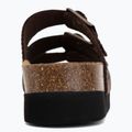 Damen-Pantoletten Scholl Rio Wedge Ad Med dark brown 6