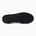 EA7 Emporio Armani Schwarz & Weiß Wildleder dreifach schwarz micropunch Schuhe 4