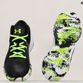Under Armour Jet '21 Herren Basketball Schuhe schwarz und weiß 3024260 11