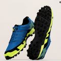 Herren Laufschuhe Inov-8 Mudclaw 300 blau/gelb 000770-BLYW 19
