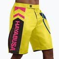 Hayabusa Icon Fight Trainingsshorts gelb/blau 2