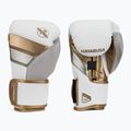 Hayabusa T3 weiß/goldene Boxhandschuhe 2