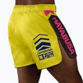 Herren Hayabusa Icon Mid-Thigh MMA Trainingsshorts gelb/blau 4