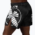 Herren Hayabusa Icon Mid-Thigh MMA Trainingsshorts schwarz/weiß 2