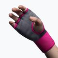 Hayabusa Quick Gel Hand Wraps grau/rosa Innenhandschuhe 3