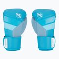Hayabusa T3 Neon neonblaue Boxhandschuhe 2