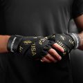 Hayabusa Premium Jacquard Boxing Handwraps 450 cm schwarz/gold 4