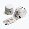 Boxbandagen Hayabusa Mayweather Stretch Hand Wraps 450 cm white/gold